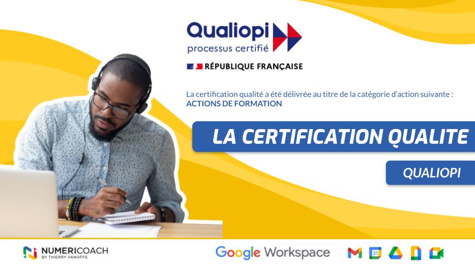 Qualiopi : la certification qualité