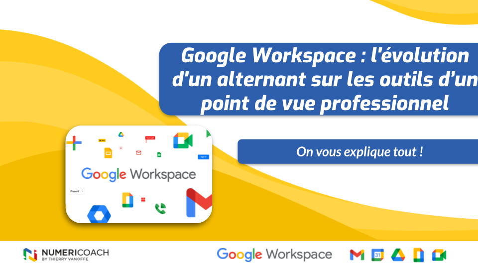Illustration de l'article Google Workspace : l&rsquo;évolution d&rsquo;un alternant sur les outils d’un point de vue professionnel