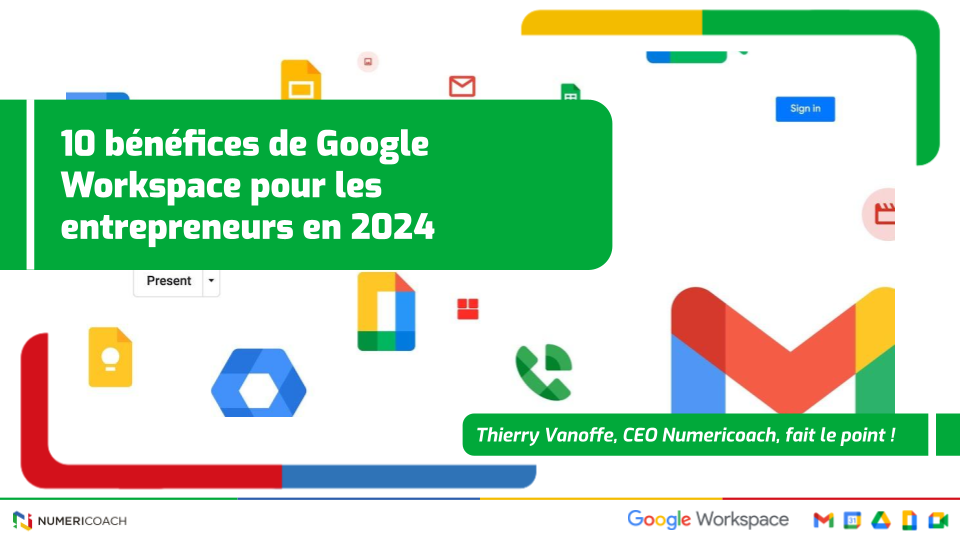 Illustration de l'article 10 bénéfices de Google Workspace pour les entrepreneurs en 2024