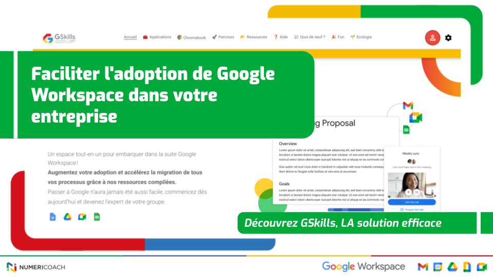 GSkills : La solution pour une adoption efficace de Google Workspace